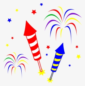 Cartoon Fireworks Clip Art Fr, HD Png Download, Free Download