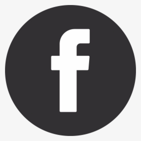 Social Media Facebook Logo Black Circle, HD Png Download, Free Download