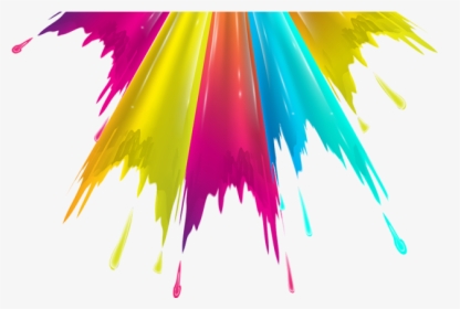 Colorful Pull Down Color - Color Splash Png Transparent, Png Download, Free Download