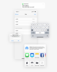 Ios Ui Kit Invision Studio, HD Png Download, Free Download