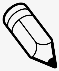 Pencil Of Gross Size Outline - Outline Picture Of Pencil, HD Png Download, Free Download