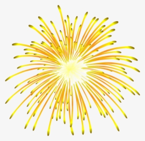 Gold Fireworks Png, Transparent Png, Free Download