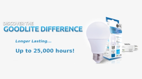 Glite Hero Longer Lasting - Compact Fluorescent Lamp, HD Png Download, Free Download