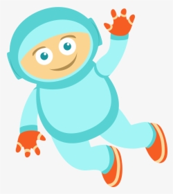 Cartoon Astronaut Png - Clip Art, Transparent Png, Free Download