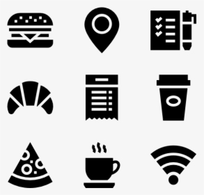 Cafe - Date Time Venue Icon, HD Png Download, Free Download
