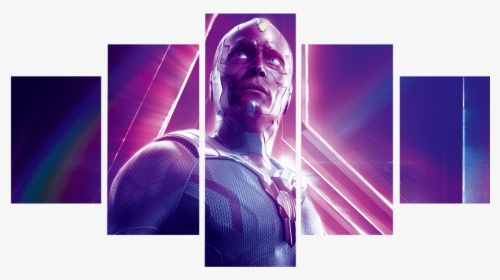 Avengers The Vision - Infinity War Characters Posters Wong, HD Png Download, Free Download