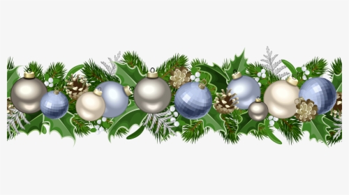 Transparent Christmas Ornament Border Clipart, HD Png Download, Free Download