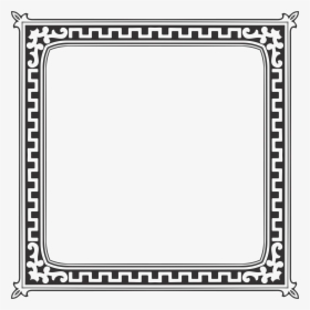 Vintage Decorative Ornamental Frame Icons Free And - Framed Paper For Drawing, HD Png Download, Free Download