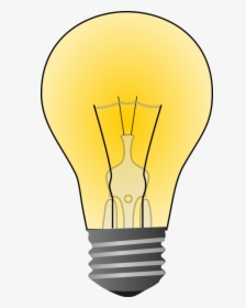 Incandescent Light Bulb Clipart, HD Png Download, Free Download