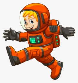 Astronaut Clipart Png - Red Astronaut Clipart, Transparent Png, Free Download