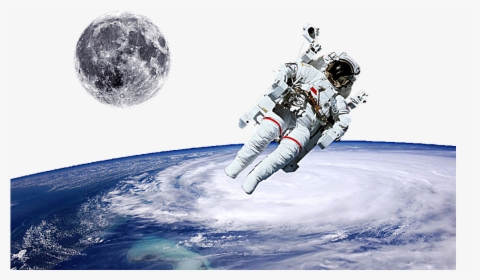 Astronaut Png Download Image - Astronaut In Space Png, Transparent Png, Free Download