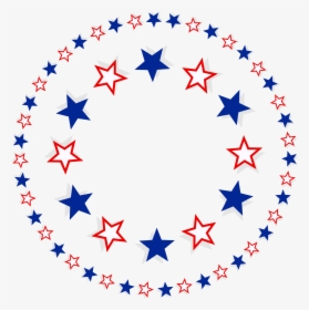 Circle Stars Png - Circle With Star Border, Transparent Png, Free Download