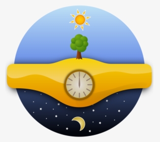 Clock,yellow,circle - Day Clipart, HD Png Download, Free Download
