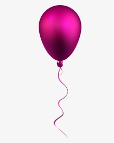 Pink And Black Balloons Png - Sphere Shape, Transparent Png, Free Download