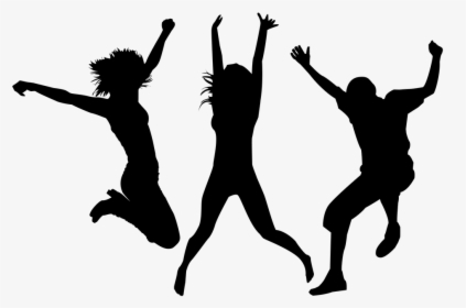 Silhouette-2419229 960 - Happy People Silhouette Png, Transparent Png, Free Download