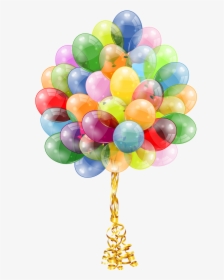 Colorful Balloons Png Download Image - Bunch Of Balloons Transparent Background, Png Download, Free Download
