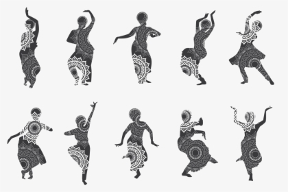 Silhouette Dance Bollywood, HD Png Download, Free Download