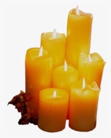 Transparent Candle Light Png - Lit Candles Png, Png Download, Free Download