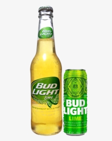 Bud Light Lime Glass Bottle, HD Png Download, Free Download