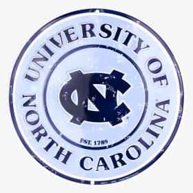 North Carolina Tar Heels Circle Sign - Quality Control Approved Blue, HD Png Download, Free Download