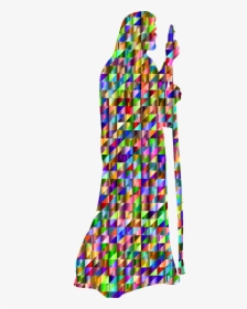Chromatic Triangular Jesus The Shepherd Clip Arts - Pattern, HD Png Download, Free Download