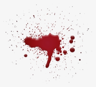 Blood Spatter Png Download - Blood Splatter Blood Sticker, Transparent Png, Free Download