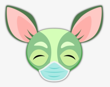 Hog Clipart Emoji - Chihuahua Art, HD Png Download, Free Download