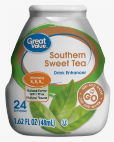 Great Value Southern Sweet Tea - Great Value Southern Sweet Tea Drink Enhancer 1.62, HD Png Download, Free Download