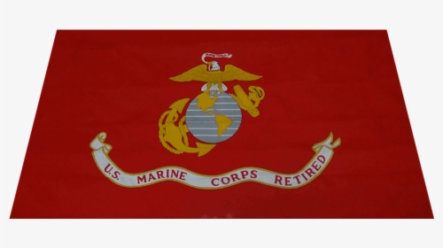 Marine Corps Flag - Fold Marine Corps Flag, HD Png Download, Free Download