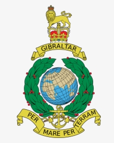 Royal Marines Globe And Laurel, HD Png Download, Free Download