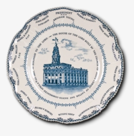 Nauvoo Temple Plate - Ceramic, HD Png Download, Free Download