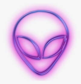 Neon Neoneffect Neonlights Alien👽 Alien - Alien Neon Png, Transparent Png, Free Download