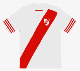 Shirt,sleeve,polo Shirt - Camiseta River Plate 2015, HD Png Download, Free Download