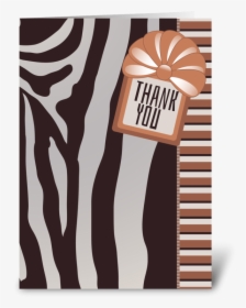 Thank You Zebra Stripes - Illustration, HD Png Download, Free Download