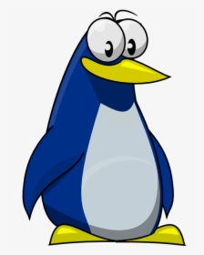 Weasel Panda Free Images - Clipart Blue Penguin, HD Png Download, Free Download