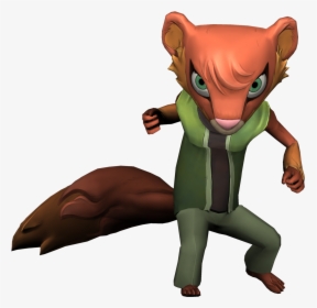 Weasel Lady Action 0237 2000 - Cartoon, HD Png Download, Free Download