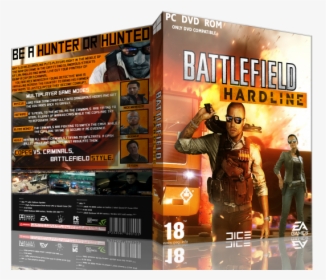 Battlefield Hardline Box Art Cover - Battlefield Hardline Pc Dvd, HD Png Download, Free Download