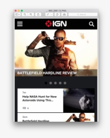Battlefield Hardline Profile, HD Png Download, Free Download