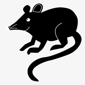 Dead Animal Clipart - Mouse Black Clipart, HD Png Download, Free Download