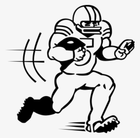 Vector Illustration Of Football Player With Ball Runs, HD Png Download, Free Download