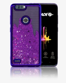 Zte Blade Mm Electroplated Water Glitter Case With - Mobile Phone Case, HD Png Download, Free Download