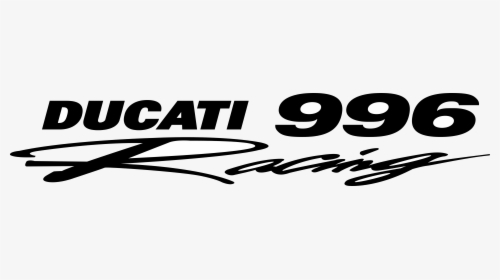 Ducati Logo Black And White, HD Png Download - kindpng