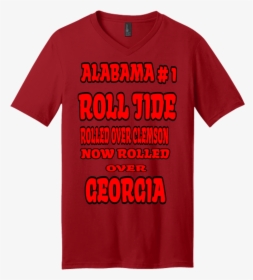 Roll Tide Rolled Over Clemson Now Rolled Ove Roll Tide - Active Shirt, HD Png Download, Free Download