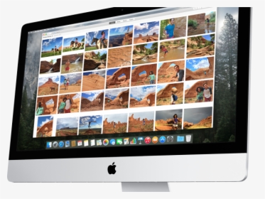 Display Clipart Mac Computer Screen - Apple Imac Photo Viewer, HD Png Download, Free Download