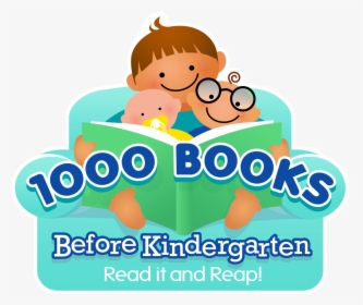 Early Literacy Anne Arundel - Thousand Books Before Kindergarten, HD Png Download, Free Download