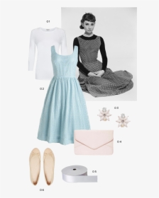 50s Fashion Audrey Hepburn, HD Png Download, Free Download