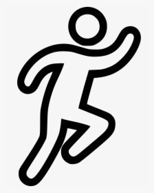Running Person - Person Running Drawing, HD Png Download, Free Download