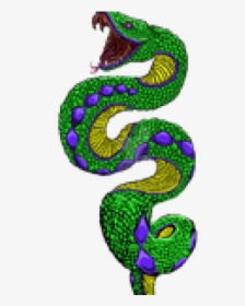 Snake Tattoo Png Transparent Images - Green Snake Tattoo Art, Png Download, Free Download