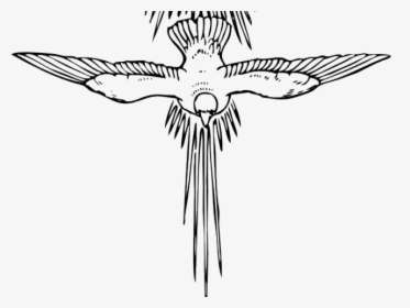 Holy Spirit Dove Tattoos - Holy Spirit Dove Clip Art, HD Png Download, Free Download
