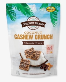 Transparent Cashews Png - Coconut Island Coconut Cashew Crunch, Png Download, Free Download